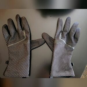 Men's North Face Patterned Gloves, Size XL